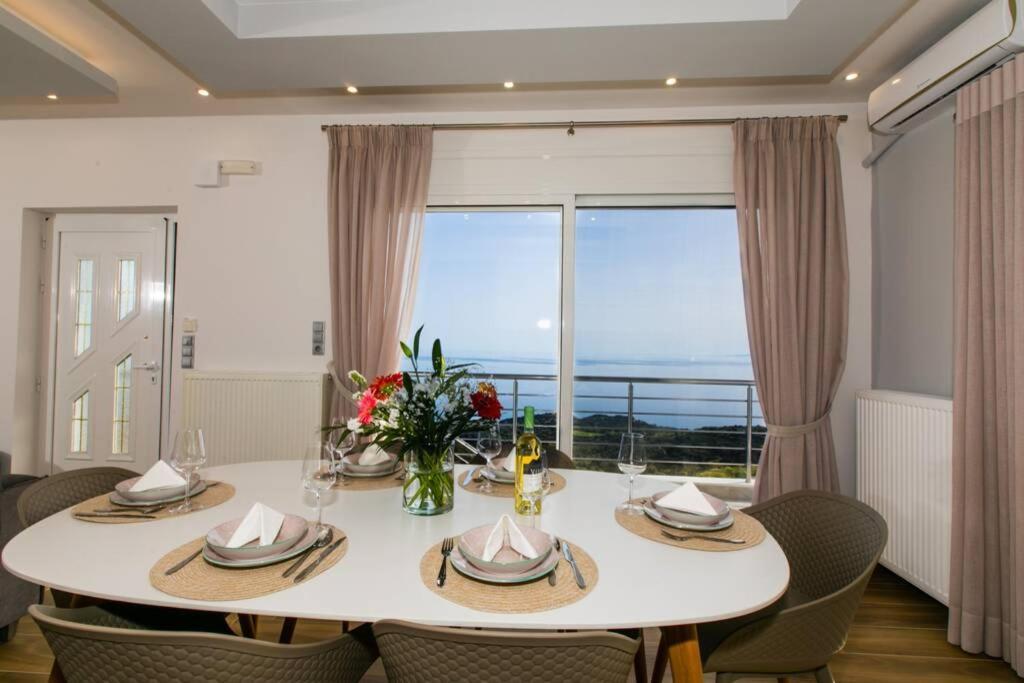 Chrysi's Ocean View Retreat Tatil Evi *