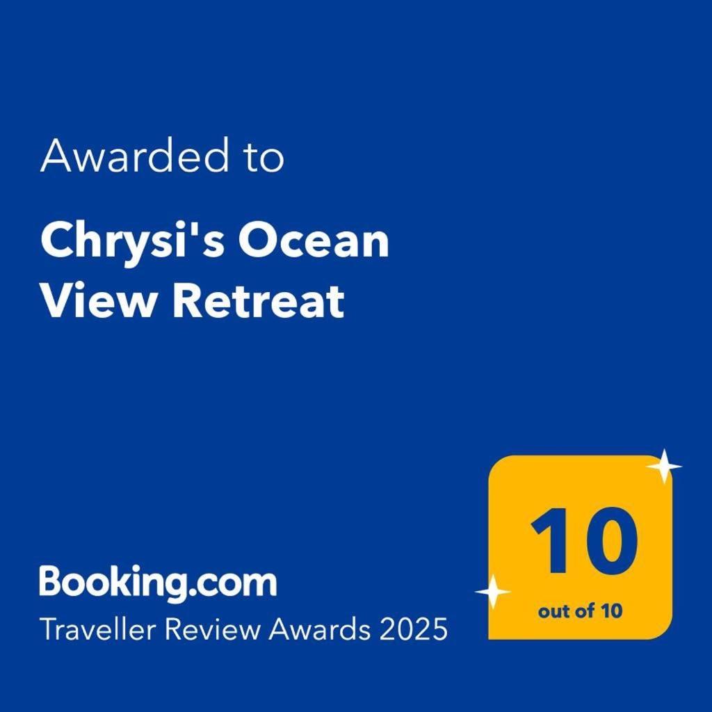 Holiday home Chrysi's Ocean View Retreat *